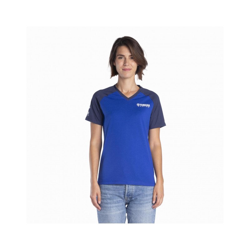 T-shirt Paddock Bleu Femme